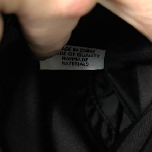 Nine West Women's Neala Crossbody Handbag Black Leather Snakeskin Medium Purse - Picture 13 of 15